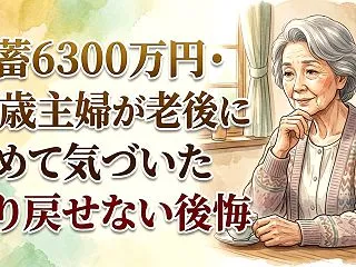 貯蓄6300万円・70歳主婦が老後に初め…