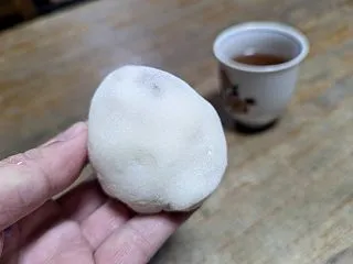 《カンロな栗大福》 栢野大杉茶屋秋の新商…