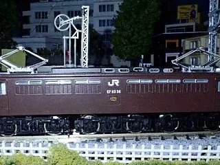 TOMIXの「ぶどう色のEF65」56号…