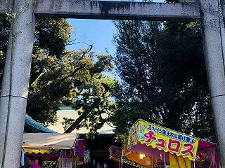 地元の神社のお祭り