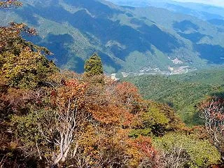 山頂を横目に