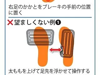 「バック中にブレーキとアクセル踏み間違え…