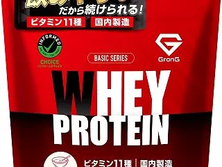 Amazon「グロング プロテイン ホエ…