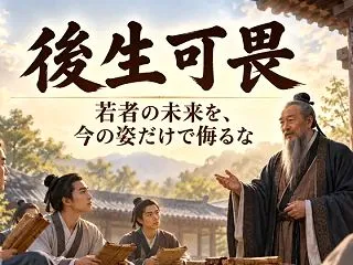 後生可畏とは？若者の未来を侮るな――孔子…
