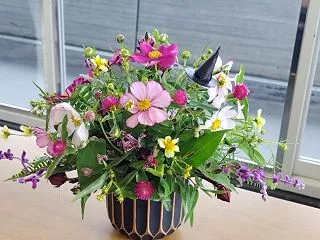ハロウィンアレンジ(芦屋、自宅教室生徒さ…