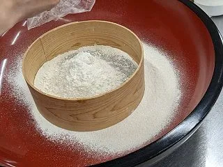 蕎麦打ちに挑戦