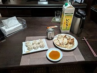 今夜の晩酌 大盛り餃子で一杯