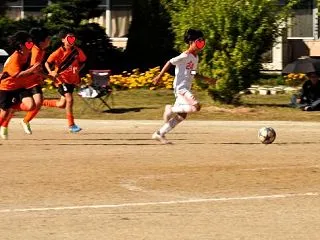 孫が遠征試合にやってきたので