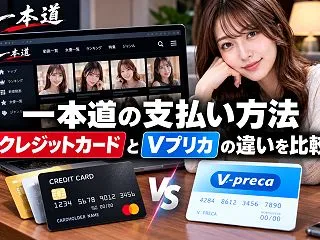 一本道の支払い方法｜クレジットカードとV…