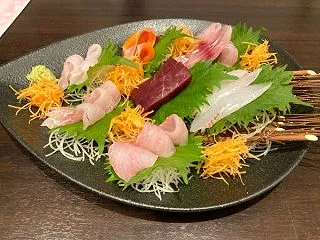 お刺身を食べて日本に帰ってきたことを改め…