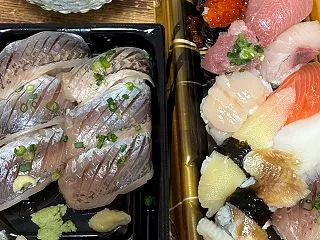 寿司と羊毛マリコ2号