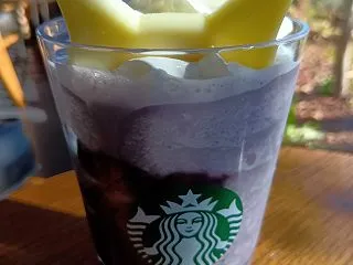 スターバックスで「ブラックベリー ヨーグ…