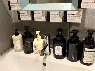 南堀江店の女子トイレに韓国ハンドソープが…