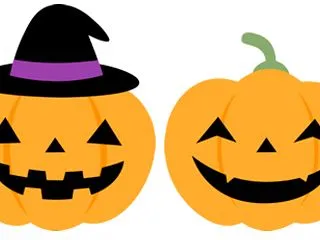 お店はハロウィンでいっぱい