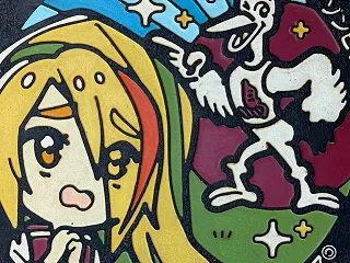 ゾンビランドサガ(伊万里)のマンホール …