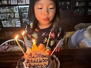 杏華4歳になりました