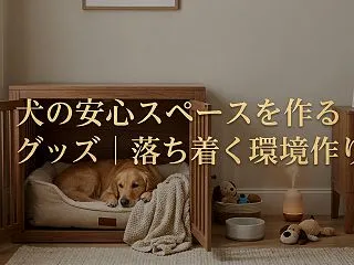 犬の安心スペースを作るグッズ｜落ち着く環…