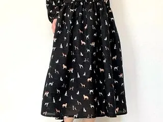 ハンドメイド コットンワンピース②