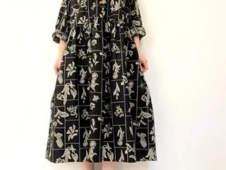 ハンドメイド コットンワンピース