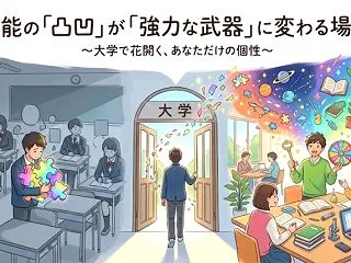 「大学は特性を活かせる最高の環境」小中高…