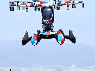 空飛ぶ車