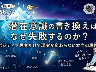 引き寄せに疲れたあなたへ。「ポジティブ思…