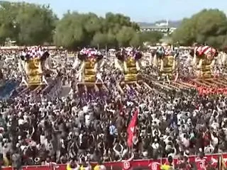 【速報】「西条まつり」で太鼓台の下敷き、…