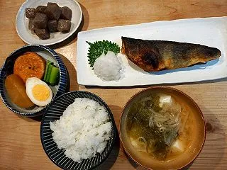 ホッケの塩焼き