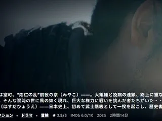 アマプラで映画「室町無頼」を観賞！史実の…