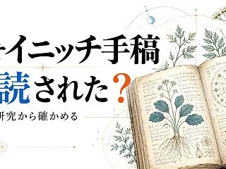 ヴォイニッチ手稿は解読された？ AI説と…
