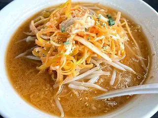 ネギ味噌ラーメン＠ガキ大将