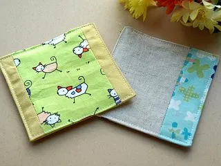 【レシピ】切り替えデザインのコースター