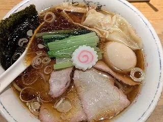 特製中華そば：白河手打中華そば とら食堂…
