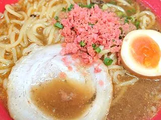 大北海道展で食べたラーメン えびそば一幻