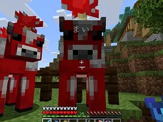 マイクラ キノコ島でムーシュルーム発見！…