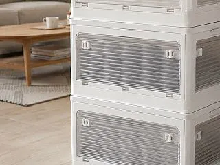 折りたたみ収納ボックスの口コミ｜前開きの…