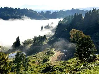 ふる里の朝景色