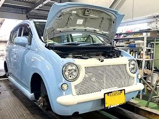 愛知県弥富市 Ｉ様 パオ（アルト）の車検…