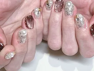 マグネット＆ドットネイル