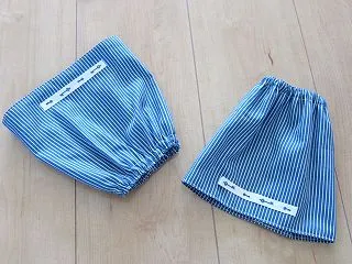  アームカバー ストライプ