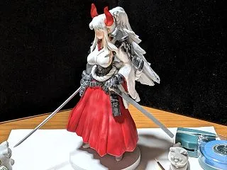粘土で人形作りです ７２ （グレイスカル…