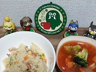 ちょっとイマイチやったトマトを使って と…