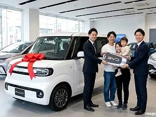 BYDが日本で1万台目の新車を納車、軽E…