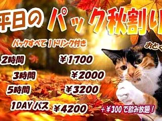 月曜定休日です。