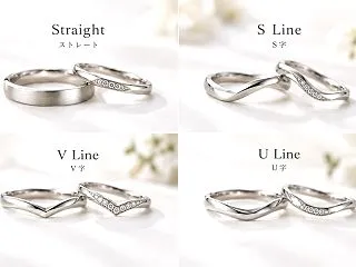 結婚指輪ってどんな形があるの？