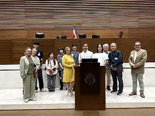 コスタリカ視察⑧〜国会議事堂で開会中の国…