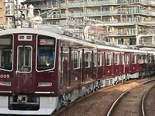 阪急今津北線•武庫之荘朝ラッシュ2005…