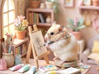 統合失調症ワイの描いた絵でもみてってや