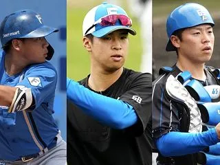 日本ハム 松岡洸希、梅林優貴、明瀬諒介の…