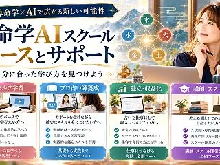 算命学AIプロフェッショナルスクールの4…